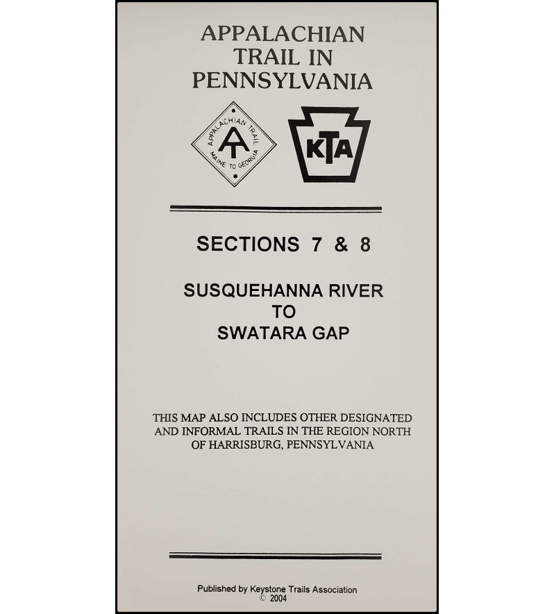 Appalachian Trail PA Sec 7-8 Map