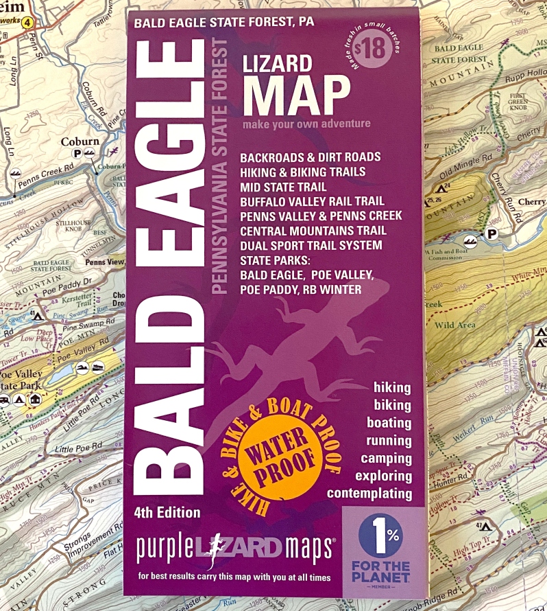 Bald Eagle - Lizard Map