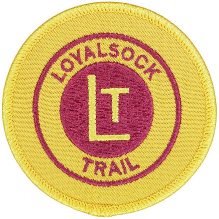 Product Description: 3" Round, 2 color.</br> Loyalsock <br>Trail Patch