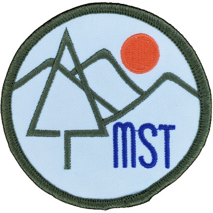 Product Description: 3" round, 3 color</br> Mid State <br>Trail Patch