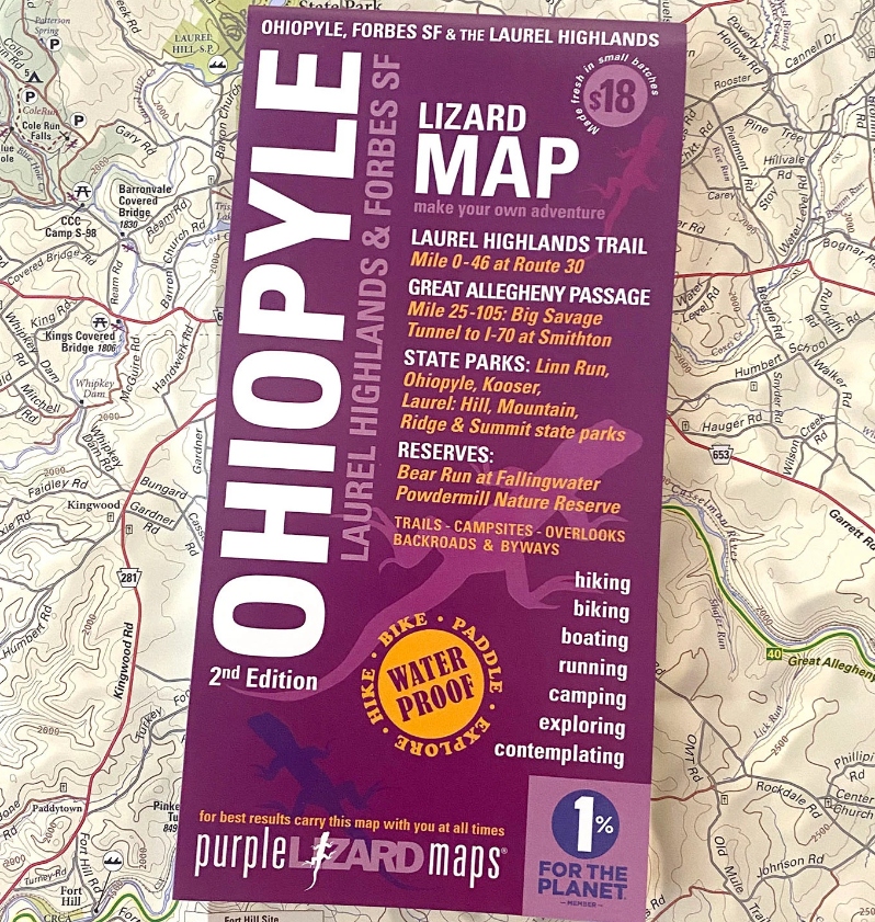 Ohiopyle - Lizard Map