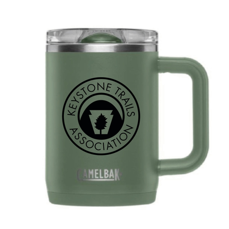 Product Description: 16oz Camelbak Thrive Leak Proof Insulated Stainless Steel Mug with KTA logo</br> KTA Insulated Mugs